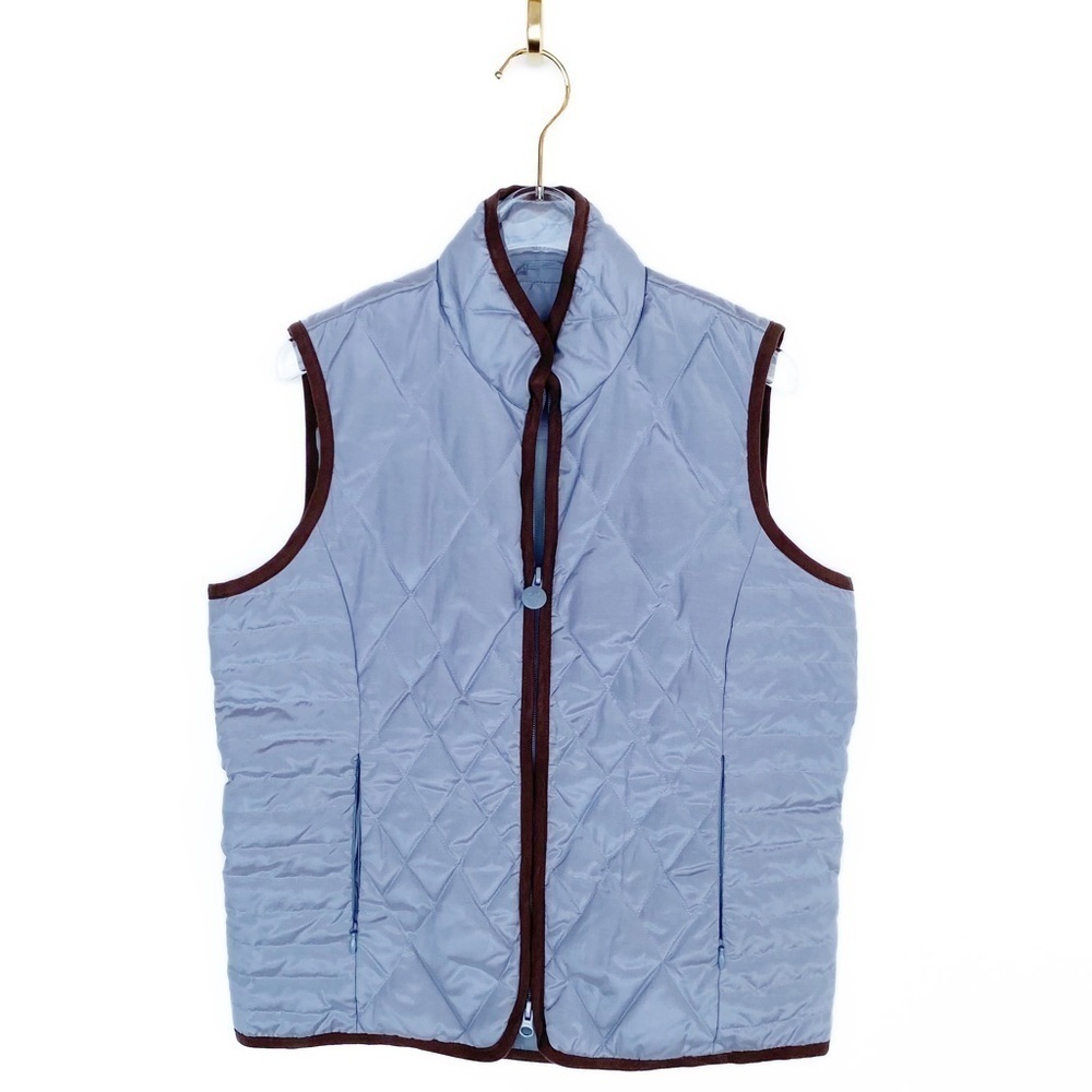 Down Feather filled quilted Vest by Outback Trading Co. Womens size S.